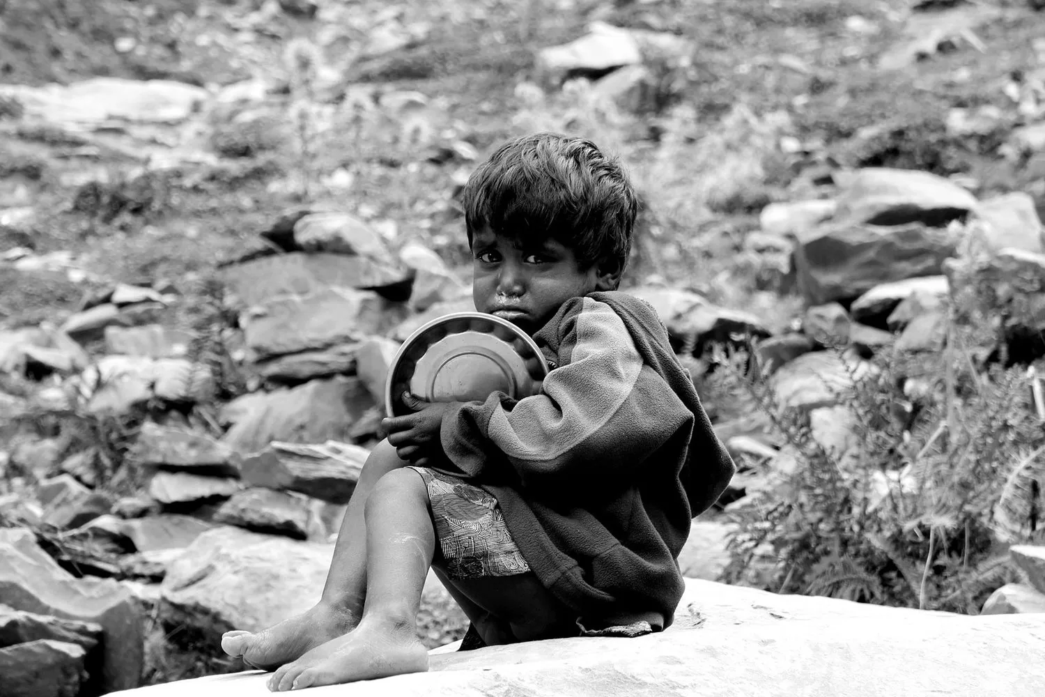 Conquer Poverty homepage design