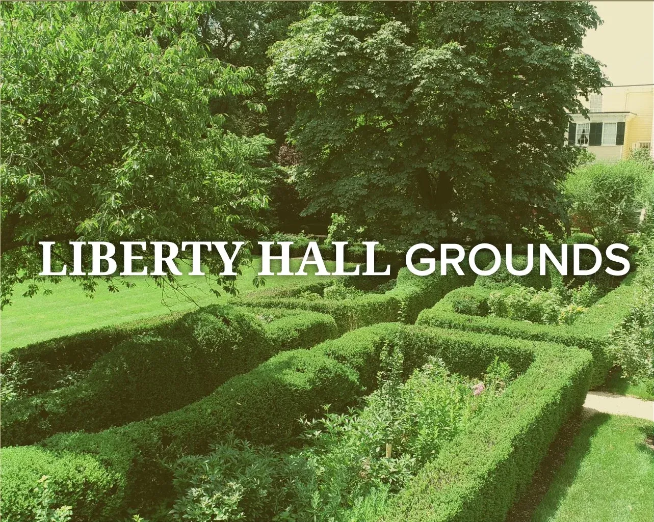 Liberty Hall Grounds identity design